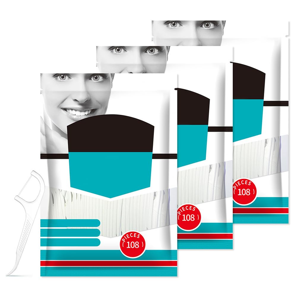 HANNEA 324pcs Dental Picks Teeth Cleaning Picks Dental-Floss Oral Hygiene Dual Head Dental-Floss Disposable Travel Dental-Floss HANNEA 324pcs Dental Picks Teeth Cleaning Picks Dental-Floss Oral Hygiene Dual Head Dental-Floss Disposable Travel Dental-Floss